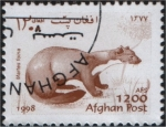 Stamps Afghanistan -  Martes foina