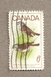 Stamps Canada -  Gorrión de garganta blanca