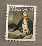 Stamps Canada -  Capitán Cook
