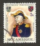 Stamps : Africa : Mozambique :  centº del nacimiento del mariscal oscar carmona