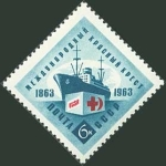Stamps Russia -  centenario de cruz roja
