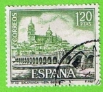 Stamps Spain -  Vista General de Salamanca