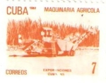 Stamps Cuba -  MAQUINARIA AGRICOLA