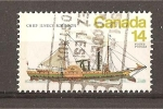 Sellos de America - Canad -  Barcos