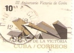 Stamps Cuba -  3 ANIVERSARIO DEL MONUMENTO DE LA VICTORIA DE GIRON