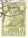 Stamps Denmark -  KONGERIGE 1100 AR