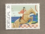 Sellos de Europa - Portugal -  Equitación