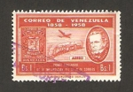 Stamps Venezuela -  Centº del sello de correos, Miguel Herrera