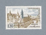Stamps France -  Abadia de Charlieu (repetido)