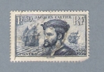 Stamps France -  Jacques Cartier (repetido)
