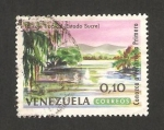 Stamps : America : Venezuela :  703 - Paisaje tropical, en el Estado de Sucre
