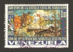 Stamps Venezuela -  150 anivº de la batalla naval de maracaibo