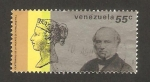 Sellos del Mundo : America : Venezuela : centº de la muerte de sir rowland hill, reina victoria y sir hill