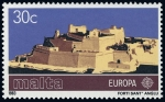 Stamps : Europe : Malta :  MALTA - Ciudad de La Valette