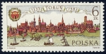 Stamps : Europe : Poland :  POLONIA - Ciudad medieval de Toruń