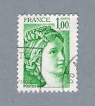 Sellos de Europa - Francia -  Sabine de Gandón (repetido)
