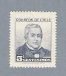 Sellos de America - Chile -  M. Montt (repetido)