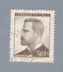 Stamps Chile -  German Riesco (repetido)