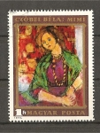 Stamps Hungary -  91 Aniversario de Bela Czobel.