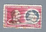 Stamps United States -  Montgomery Blair (repetido)