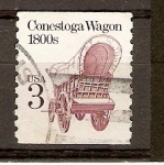 Stamps United States -  CARRETA