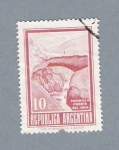 Stamps Argentina -  Mendoza Puente del Inca