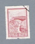 Sellos de America - Argentina -  Mendoza Puente del Inca (repetido)