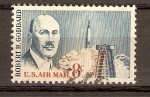 Stamps : America : United_States :  ROBERT  H.  GODDARD  Y  COHETE  ATLAS