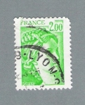 Stamps : Europe : France :  Sabine de Gandón (repetido)