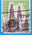 Stamps : Europe : Spain :  Iglesia de Santa Maria la redonda (Logroño)