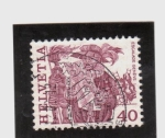 Stamps Switzerland -  Escalada