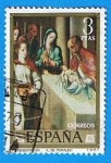 Stamps Spain -  Presentacion del niño Dios