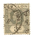 Stamps Sri Lanka -  King George V