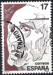 Stamps Spain -  2855 Personajes. José Martínez Ruíz, Azorín.