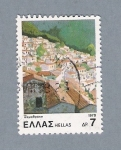 Stamps : Europe : Greece :  Pueblo griego