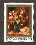 Stamps : Europe : Hungary :  Pinturas de Artistas Hungareses.