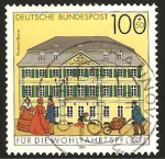 Stamps Germany -  oficina de correos en bonn