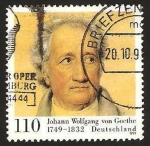 Sellos de Europa - Alemania -  1901 - Johann Wolfgang von Goethe, escritor