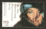 Sellos del Mundo : Europa : Alemania : 1977 - actriz de cine, Romy Schneider