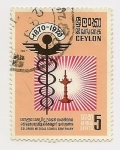 Stamps Sri Lanka -  Colombo Medical School Centenary