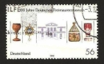 Stamps Germany -  centº de museo en bayreuuth