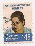 Stamps Asia - Sri Lanka -  Países No Alineados Conferencia Cumbre de Colombo, 1976