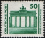 Stamps Germany -  Puerta de Brandemburgo