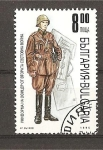 Stamps : Europe : Bulgaria :  Uniformes Militares.