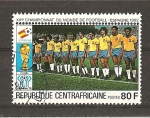 Stamps : Africa : Central_African_Republic :  Mundial España 82.