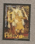 Stamps Oceania - Polynesia -  Heiva