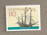Stamps Portugal -  Galeón siglo XVI