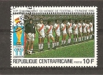 Stamps Central African Republic -  Mundial España 82.