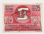 Stamps Sri Lanka -  International Labour Organisation