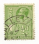 Stamps Malta -  Inscriptión Postage